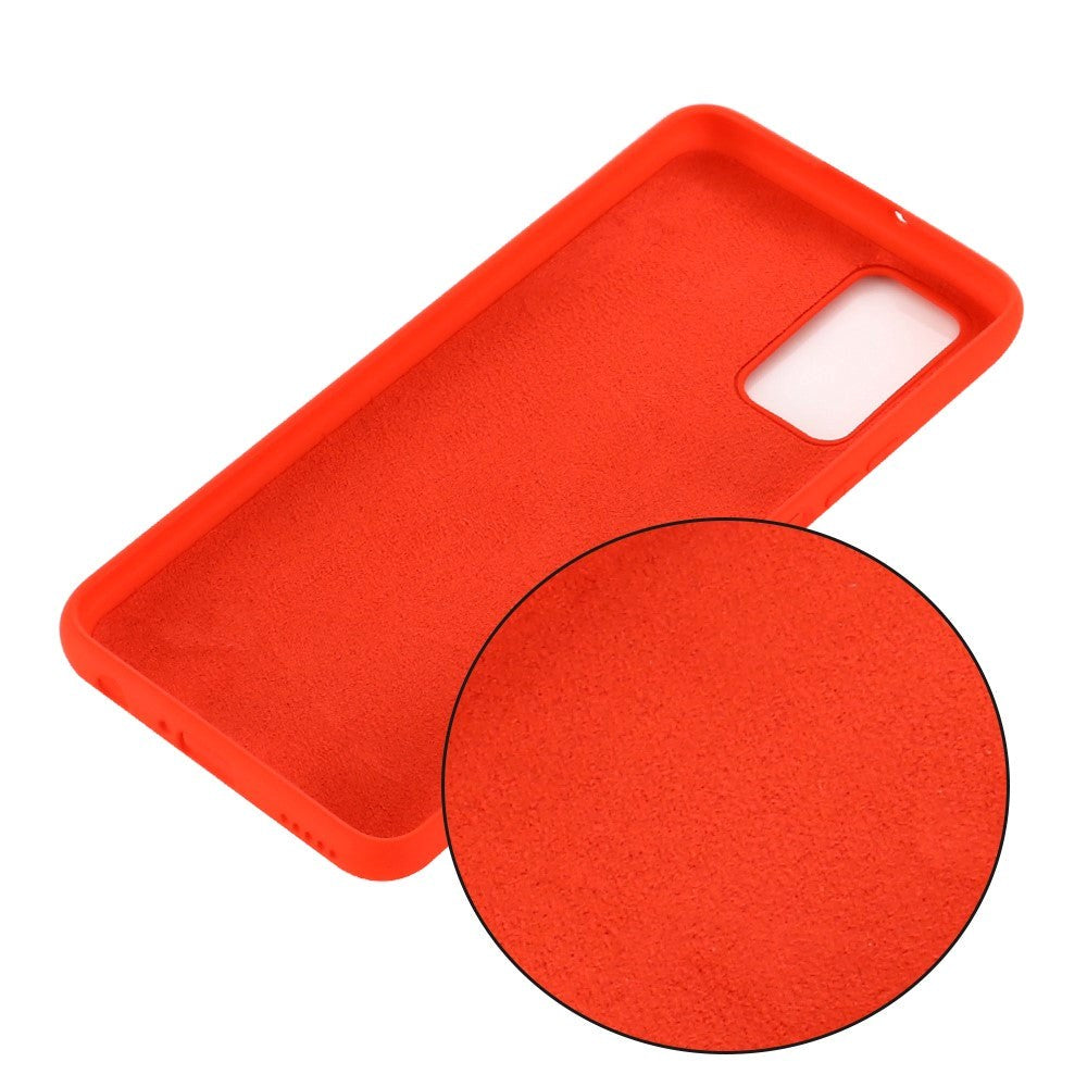 Samsung Galaxy Note 20 Liquid Silikone Cover - Rød