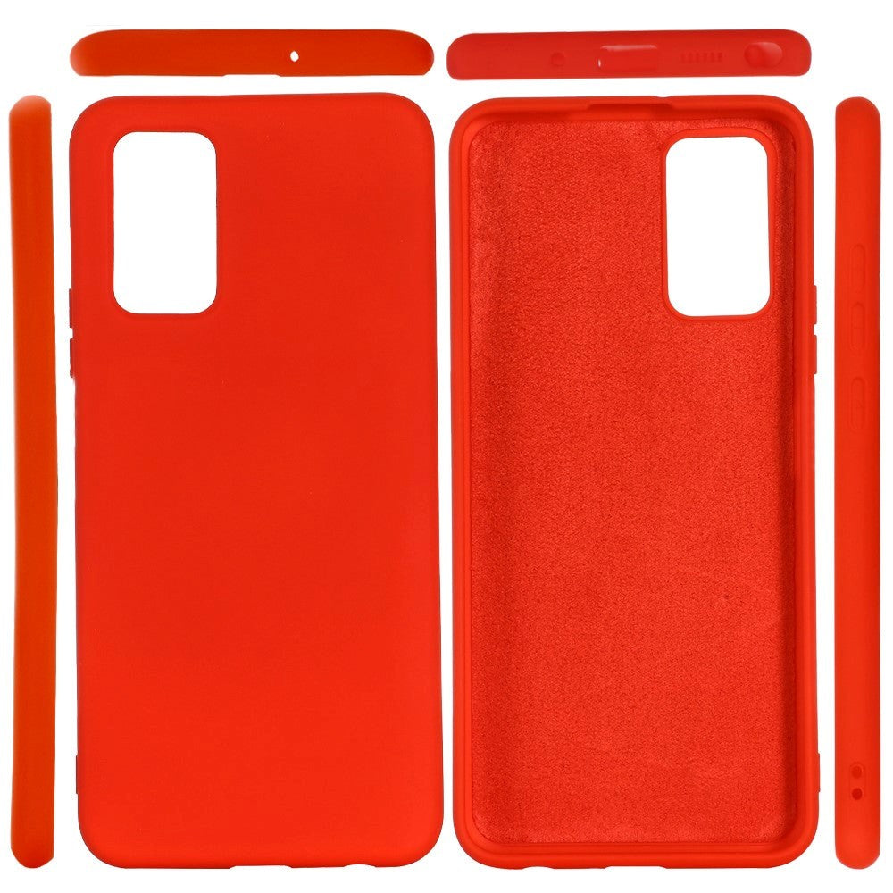 Samsung Galaxy Note 20 Liquid Silikone Cover - Rød