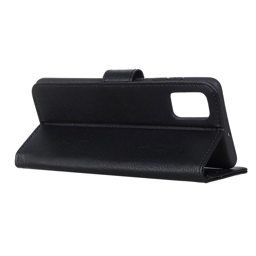 Samsung Galaxy S20 FE / S20 FE (5G) KHAZNEH Læder Flip Cover m. Pung - Sort