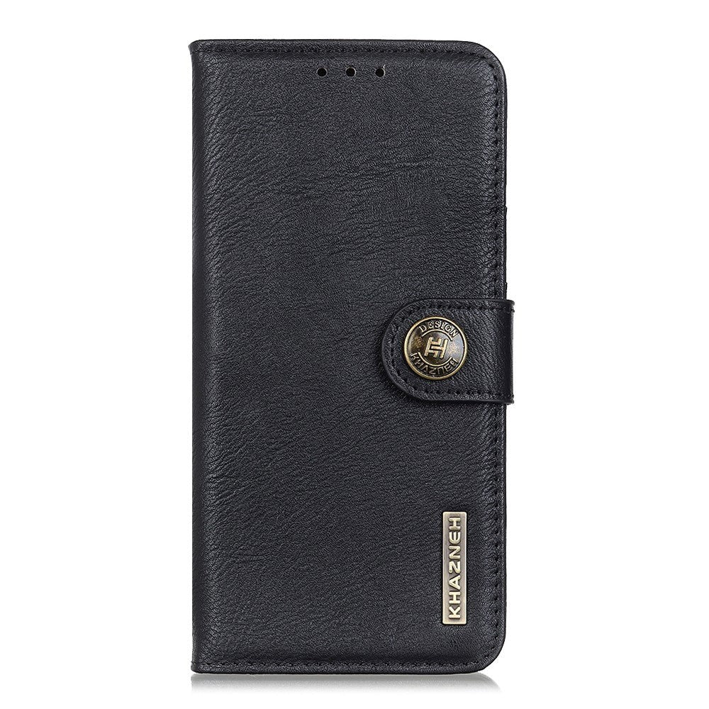 Samsung Galaxy S20 FE / S20 FE (5G) KHAZNEH Læder Flip Cover m. Pung - Sort