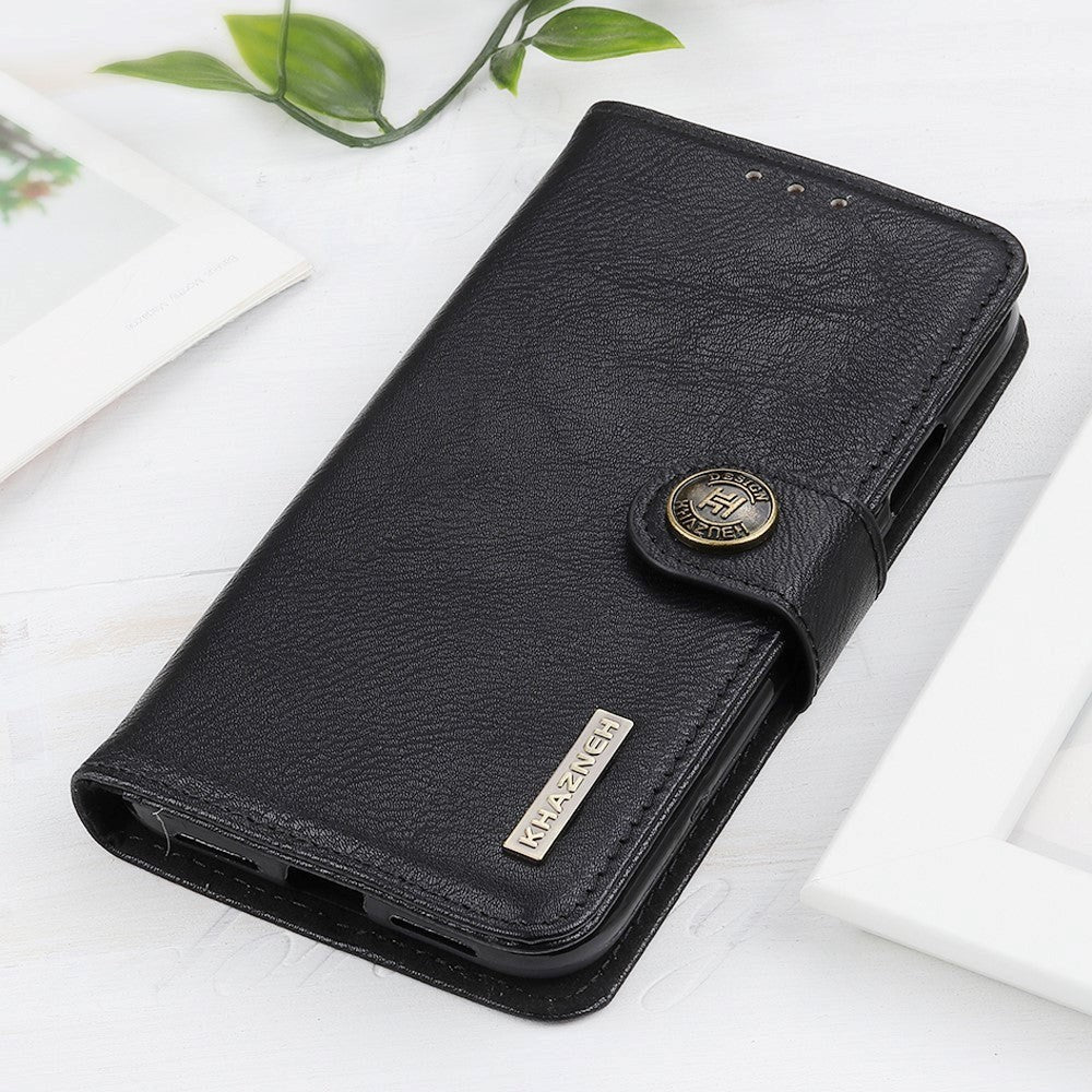 Samsung Galaxy S20 FE / S20 FE (5G) KHAZNEH Læder Flip Cover m. Pung - Sort