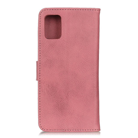 Samsung Galaxy S20 FE / S20 FE (5G) KHAZNEH Læder Flip Cover m. Pung - Lyserød