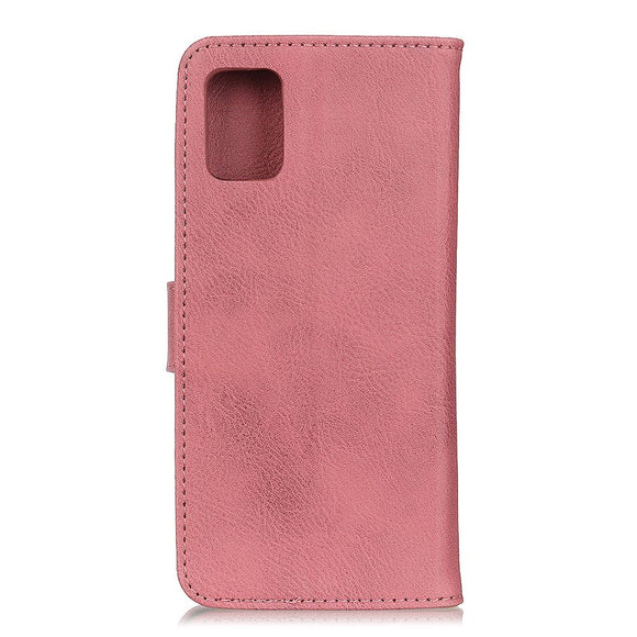 Samsung Galaxy S20 FE / S20 FE (5G) KHAZNEH Læder Flip Cover m. Pung - Lyserød