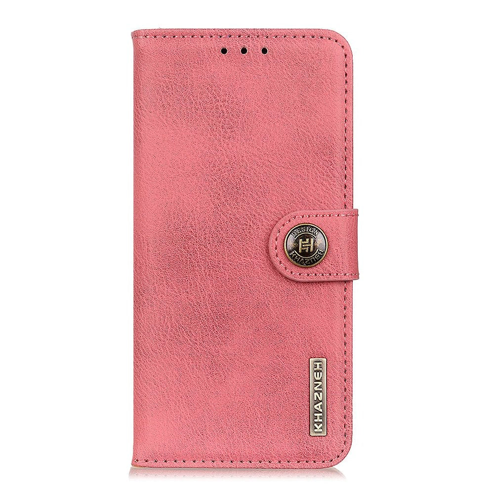 Samsung Galaxy S20 FE / S20 FE (5G) KHAZNEH Læder Flip Cover m. Pung - Lyserød