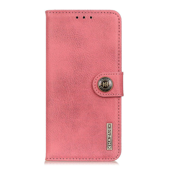 Samsung Galaxy S20 FE / S20 FE (5G) KHAZNEH Læder Flip Cover m. Pung - Lyserød