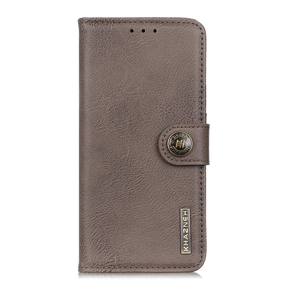 Samsung Galaxy S20 FE / S20 FE (5G) KHAZNEH Læder Flip Cover m. Pung - Mokka