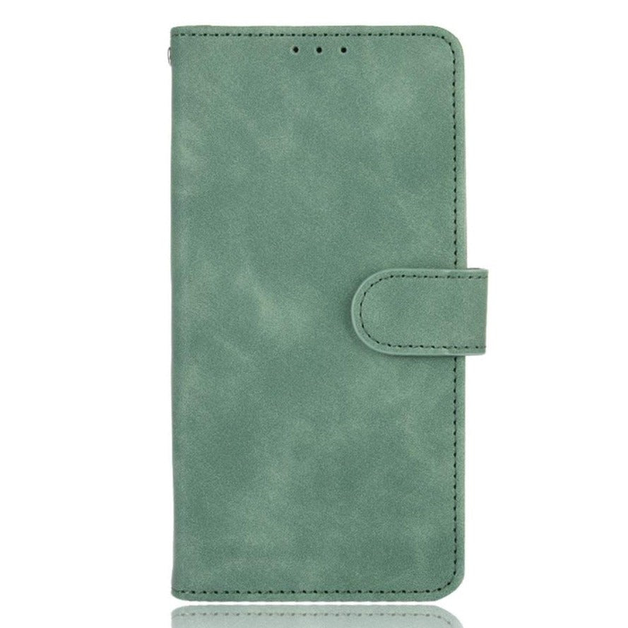 Samsung Galaxy S20 FE / S20 FE (5G) Blødt Læder Cover m. Pung - Grøn