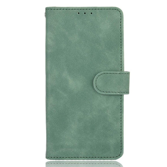 Samsung Galaxy S20 FE / S20 FE (5G) Blødt Læder Cover m. Pung - Grøn