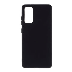 Samsung Galaxy S20 FE / S20 FE (5G) Fleksibelt Mat Plastik Cover - Sort