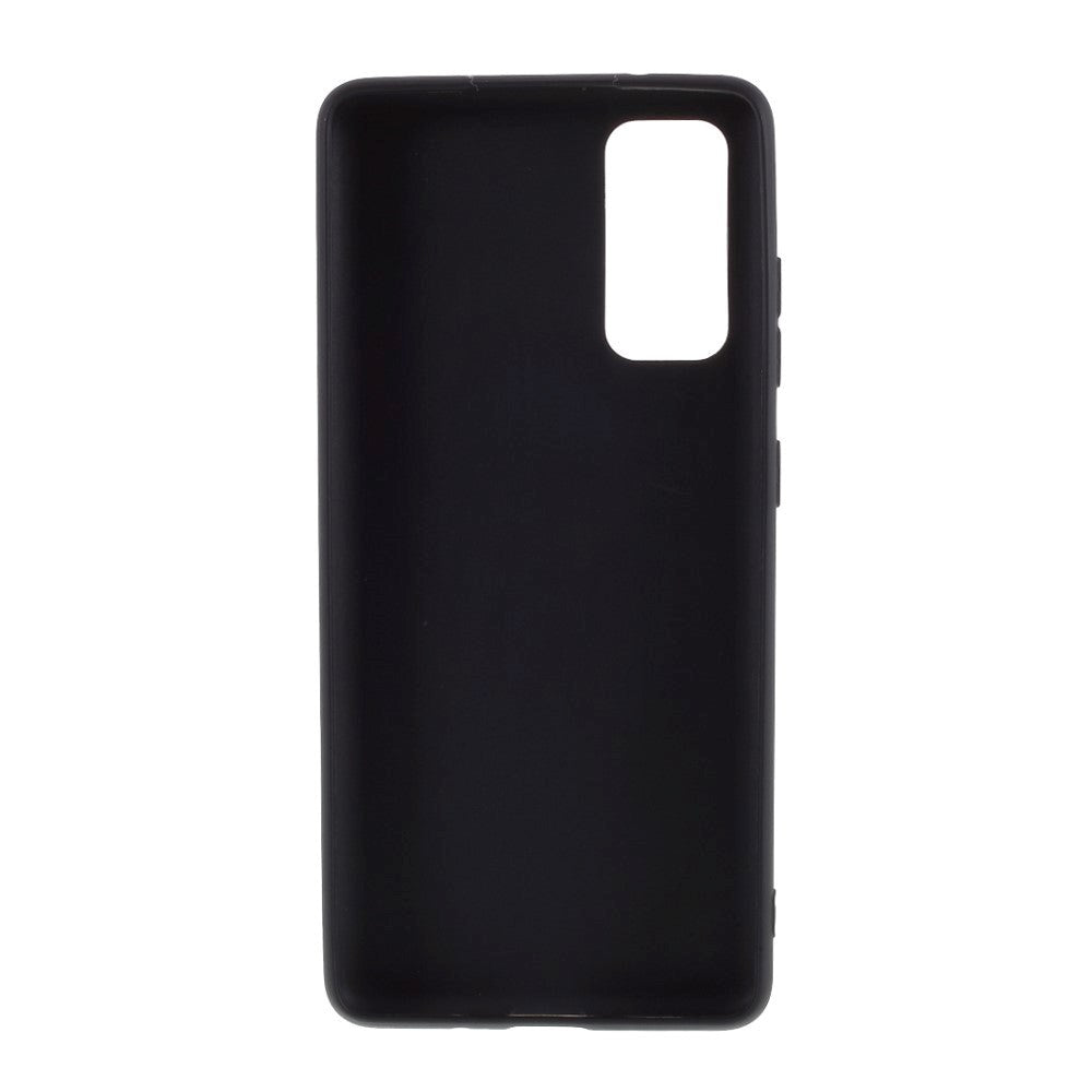 Samsung Galaxy S20 FE / S20 FE (5G) Fleksibelt Mat Plastik Cover - Sort