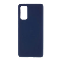 Samsung Galaxy S20 FE / S20 FE (5G) Fleksibelt Mat Plastik Cover - Blå