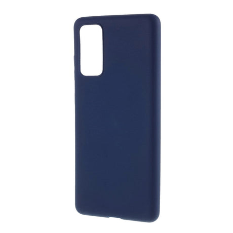 Samsung Galaxy S20 FE / S20 FE (5G) Fleksibelt Mat Plastik Cover - Blå