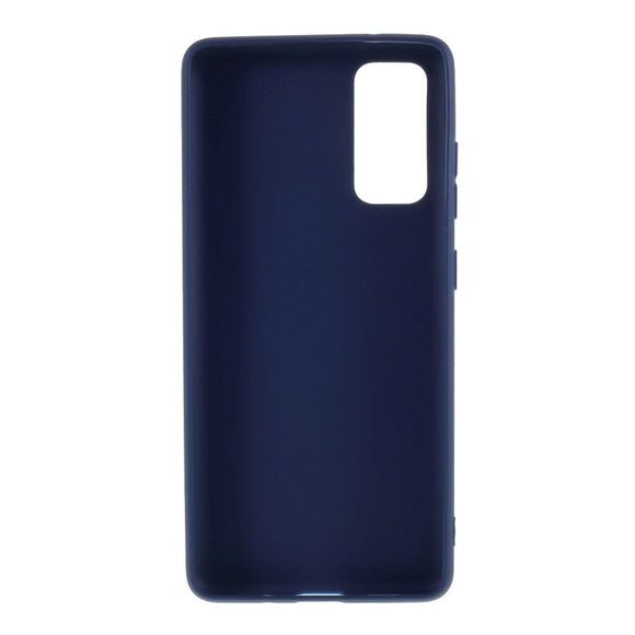 Samsung Galaxy S20 FE / S20 FE (5G) Fleksibelt Mat Plastik Cover - Blå