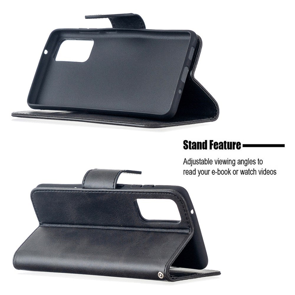 EIDERWOOD Samsung Galaxy S20 FE / S20 FE (5G) Kunstlæder Cover m. Pung & Ståfunktion - Sort