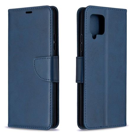 EIDERWOOD Samsung Galaxy A42 (5G) Kunstlæder Flip Cover m. Strop - Blå