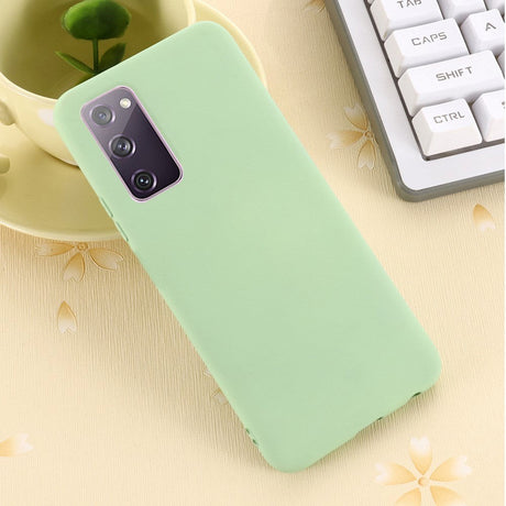 Samsung Galaxy S20 FE / S20 FE (5G) Silikone Cover - Grøn