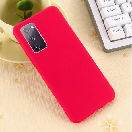Samsung Galaxy S20 FE / S20 FE (5G) Silikone Cover - Rød
