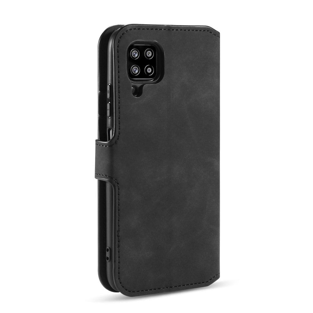 Samsung Galaxy A42 5G DG.MING Retro Læder Cover m. Pung - Sort