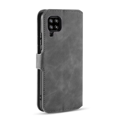 Samsung Galaxy A42 5G DG.MING Retro Læder Cover m. Pung - Grå