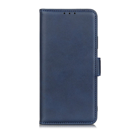 EIDERWOOD Samsung Galaxy S21 Ultra Kunstlæder Flip Cover m. Pung og Ståfunktion - Blå