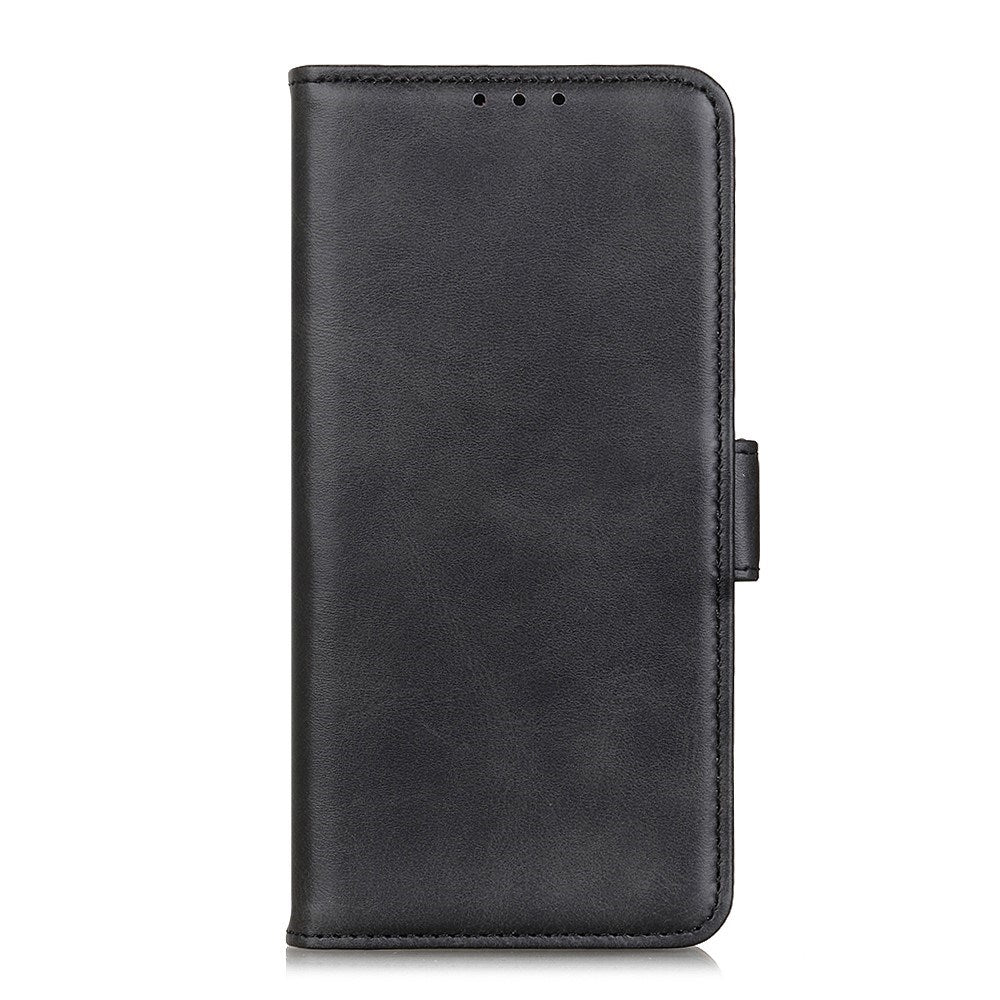 EIDERWOOD Samsung Galaxy S21 Ultra Kunstlæder Flip Cover m. Pung og Ståfunktion - Sort