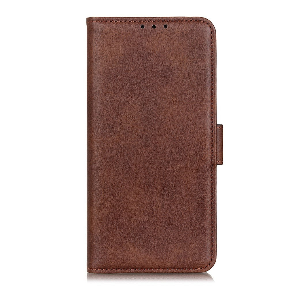 EIDERWOOD Samsung Galaxy S21 Ultra Kunstlæder Flip Cover m. Pung og Ståfunktion - Brun