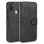 Samsung Galaxy M11 DG.MING Retro Læder Cover m. Pung - Sort