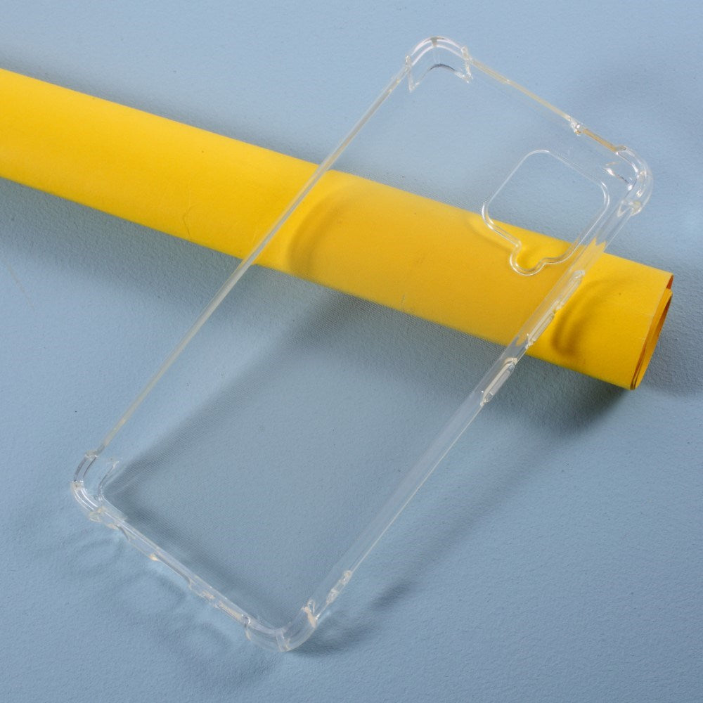 EIDERWOOD Samsung Galaxy A42 (5G) Plastik Cover m. Stødabsorberende Hjørner - Gennemsigtig