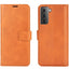 Samsung Galaxy S21 Læder Cover m. Pung - Latte Brun