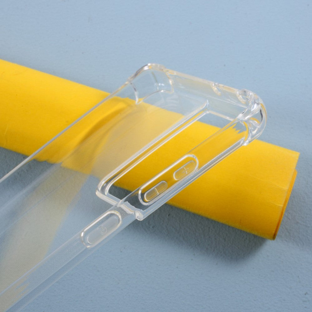 Samsung Galaxy S21 Ultra Fleksibelt Drop-Proof Plastik Cover - Gennemsigtig