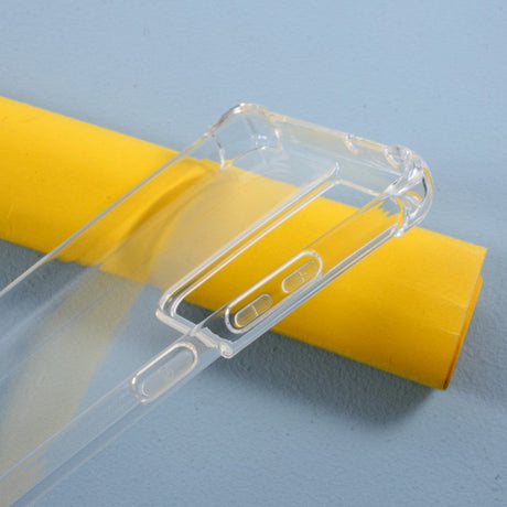 Samsung Galaxy S21 Ultra Fleksibelt Drop-Proof Plastik Cover - Gennemsigtig