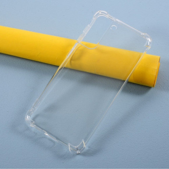 Samsung Galaxy S21 Fleksibelt Drop-Proof Plastik Cover - Gennemsigtig