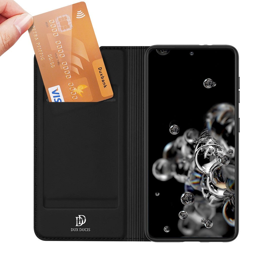 Samsung Galaxy S21 DUX DUCIS Skin Pro Series Thin Wallet - Sort