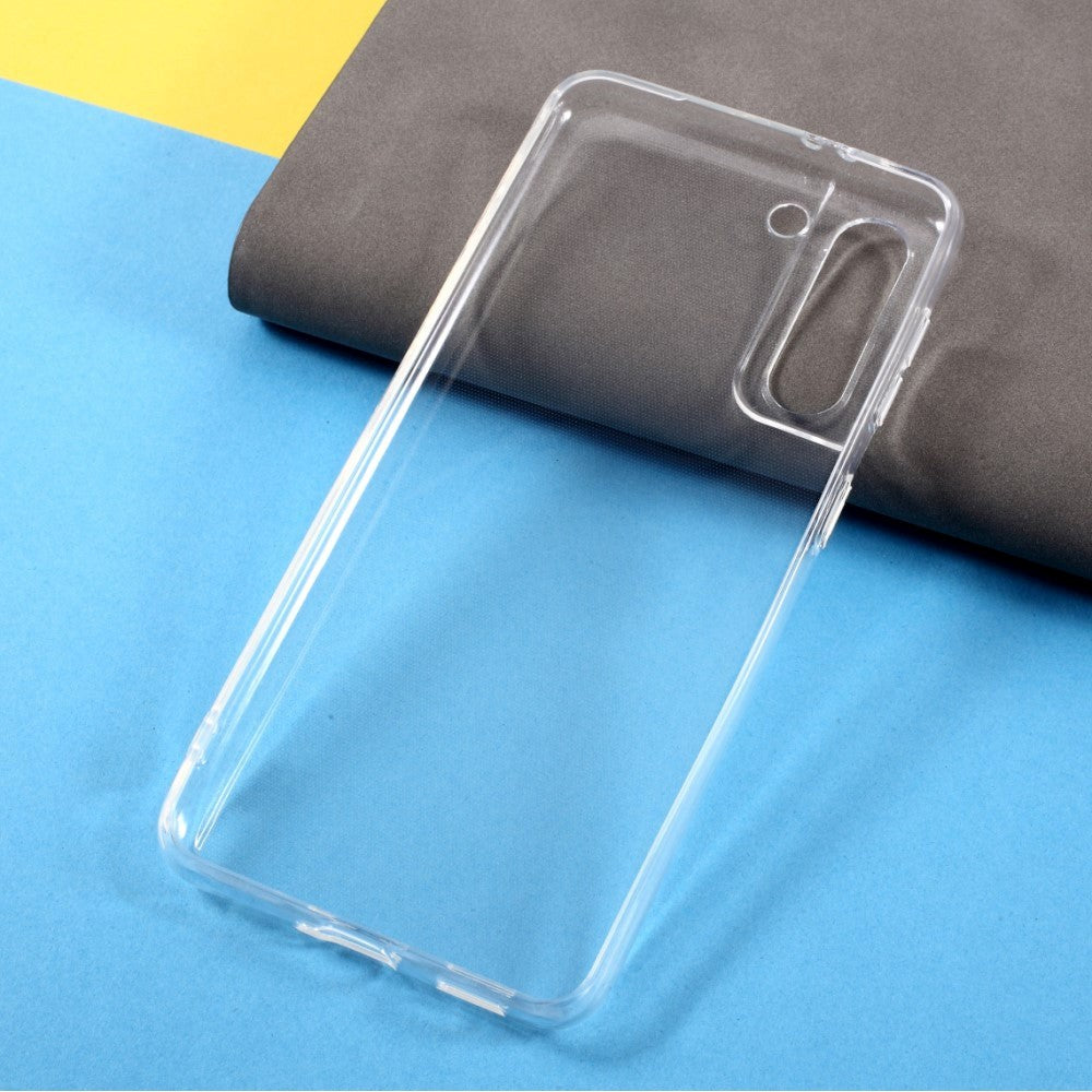 Samsung Galaxy S21 Fleksibelt Plastik Cover - Gennemsigtig