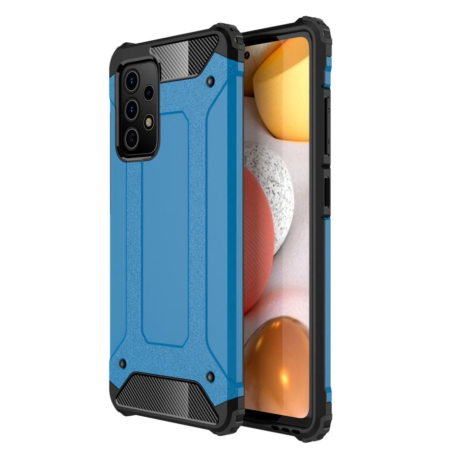 Samsung Galaxy A72 (4G / 5G) Armor Guard Håndværker Cover - Blå