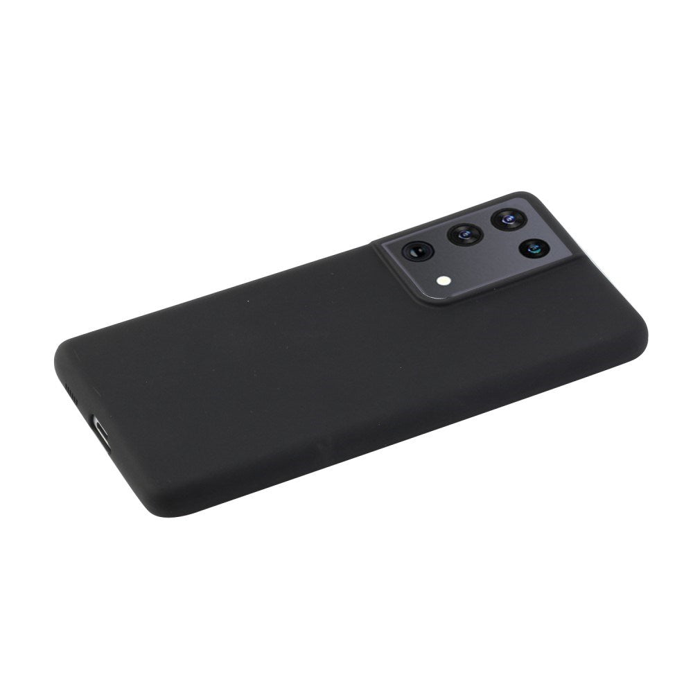EIDERWOOD Samsung Galaxy S21 Ultra Silikone Cover - Sort