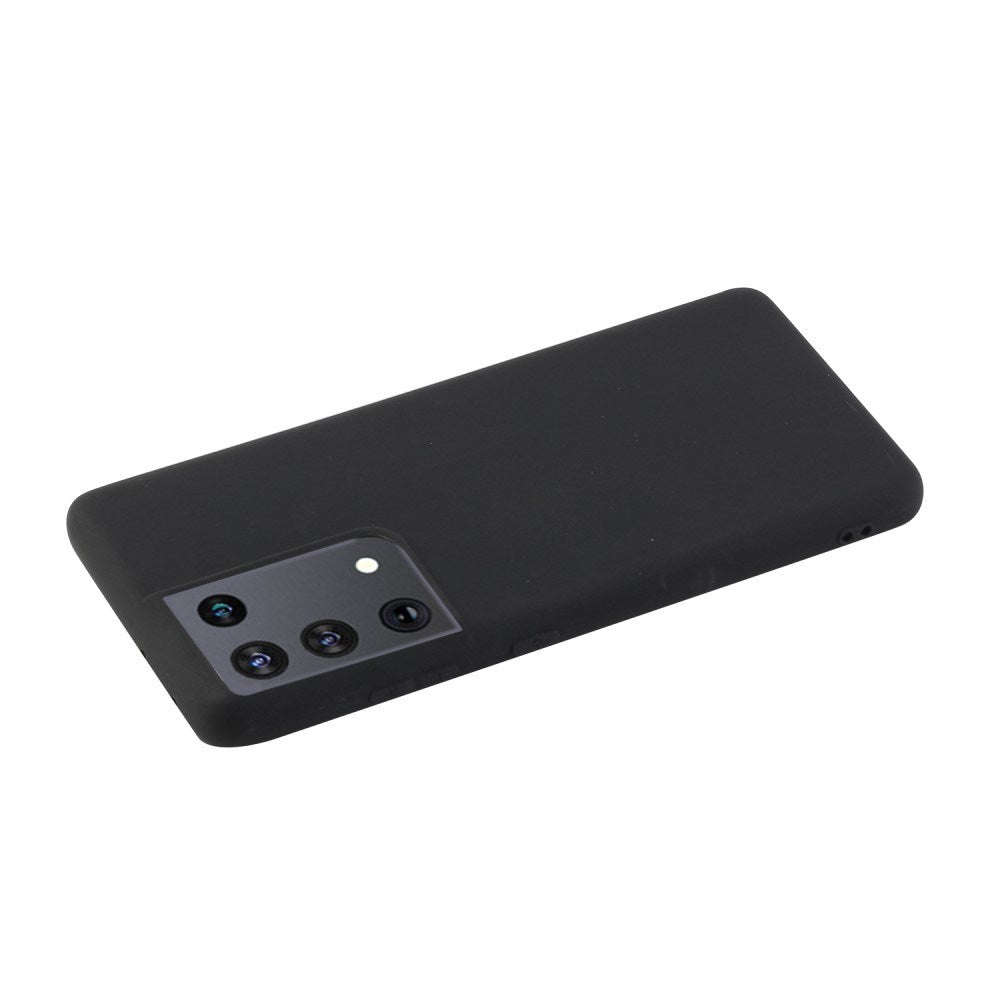 EIDERWOOD Samsung Galaxy S21 Ultra Silikone Cover - Sort