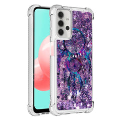 Samsung Galaxy A32 (5G) Shockproof Plastik Glimmer Cover - Lilla Drømmefanger