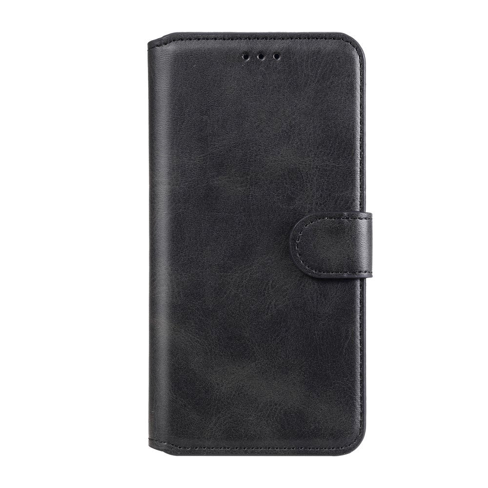 Samsung Galaxy A32 (5G) Blødt Læder Cover m. Pung - Sort