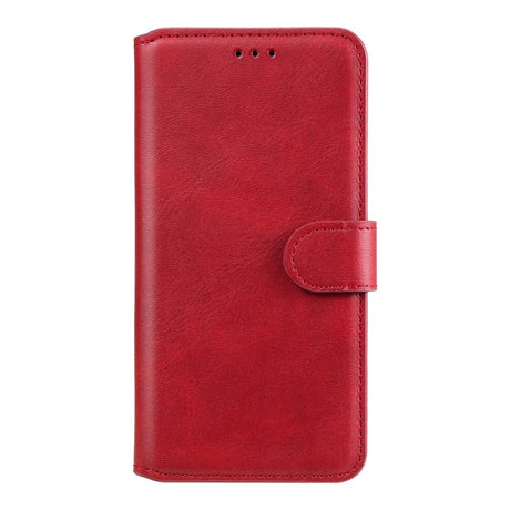 Samsung Galaxy A32 (5G) Blødt Læder Cover m. Pung - Rød