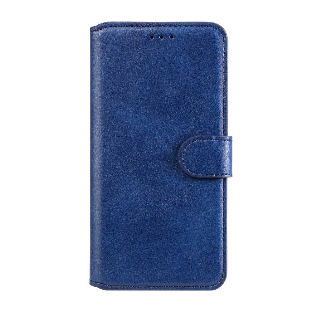 Samsung Galaxy A32 (5G) Blødt Læder Cover m. Pung - Blå
