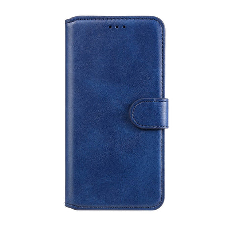 Samsung Galaxy A32 (5G) Blødt Læder Cover m. Pung - Blå
