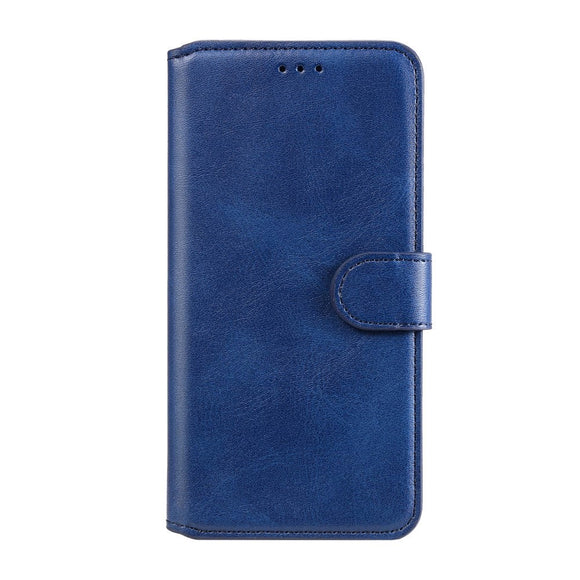 Samsung Galaxy A32 (5G) Blødt Læder Cover m. Pung - Blå