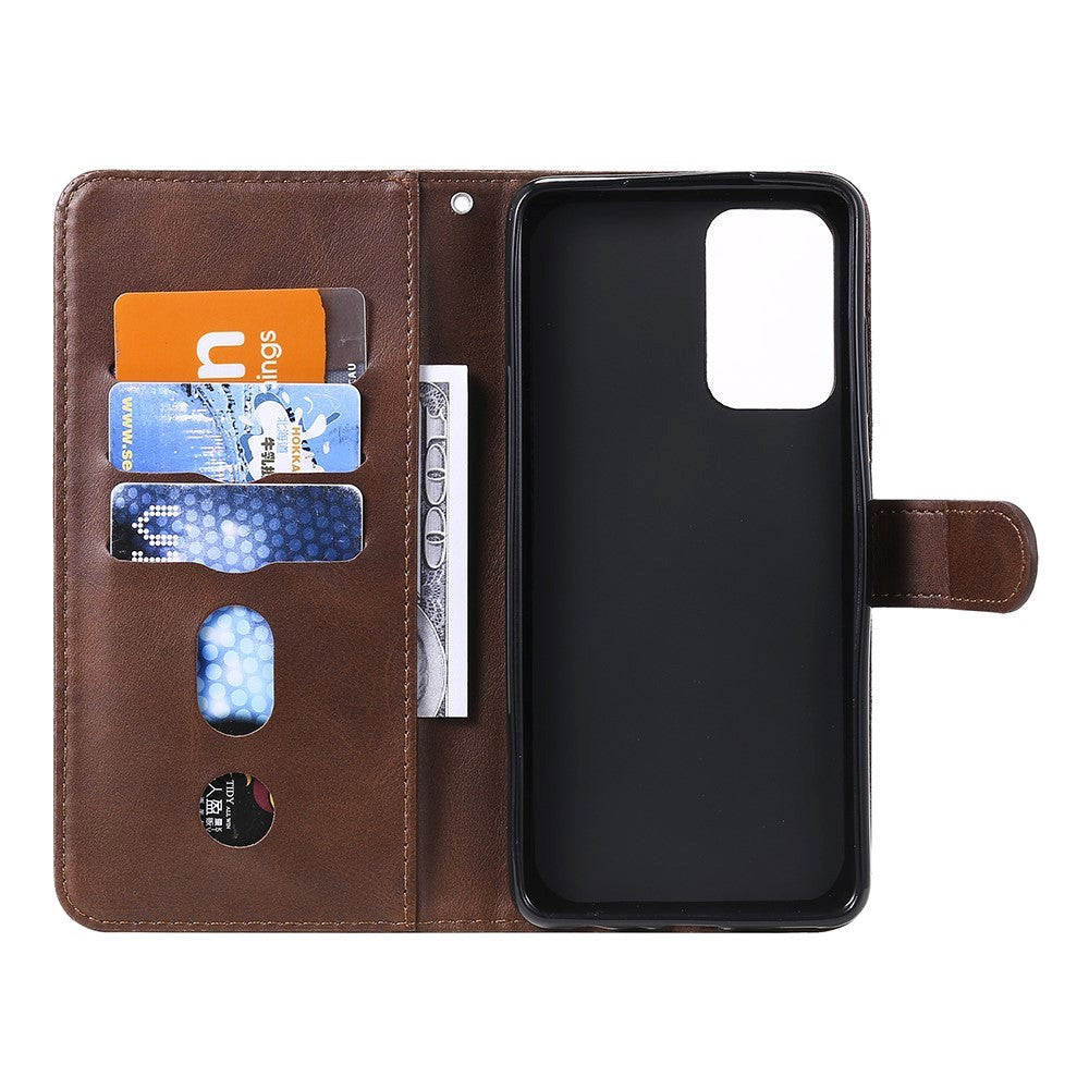 Samsung Galaxy A52s (5G) / A52 (4G / 5G) Læder Cover m. Lynlåslomme - Brun