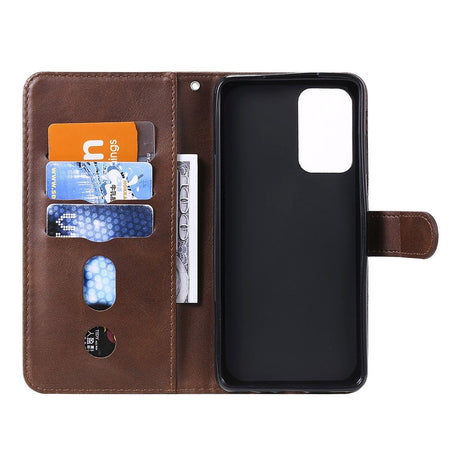Samsung Galaxy A52s (5G) / A52 (4G / 5G) Læder Cover m. Lynlåslomme - Brun