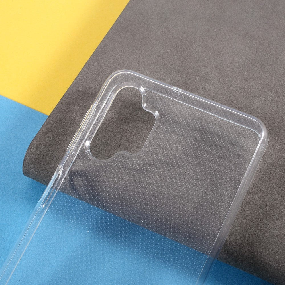Samsung Galaxy A32 5G Non-Slip Fleksibelt Plastik Cover - Gennemsigtig