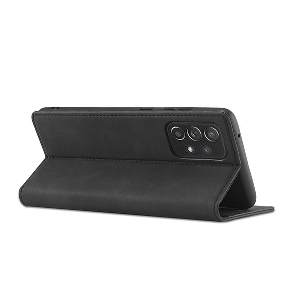 Samsung Galaxy A52s (5G) / A52 (4G / 5G) LC.IMEEKE Læder Cover m. Pung - Sort