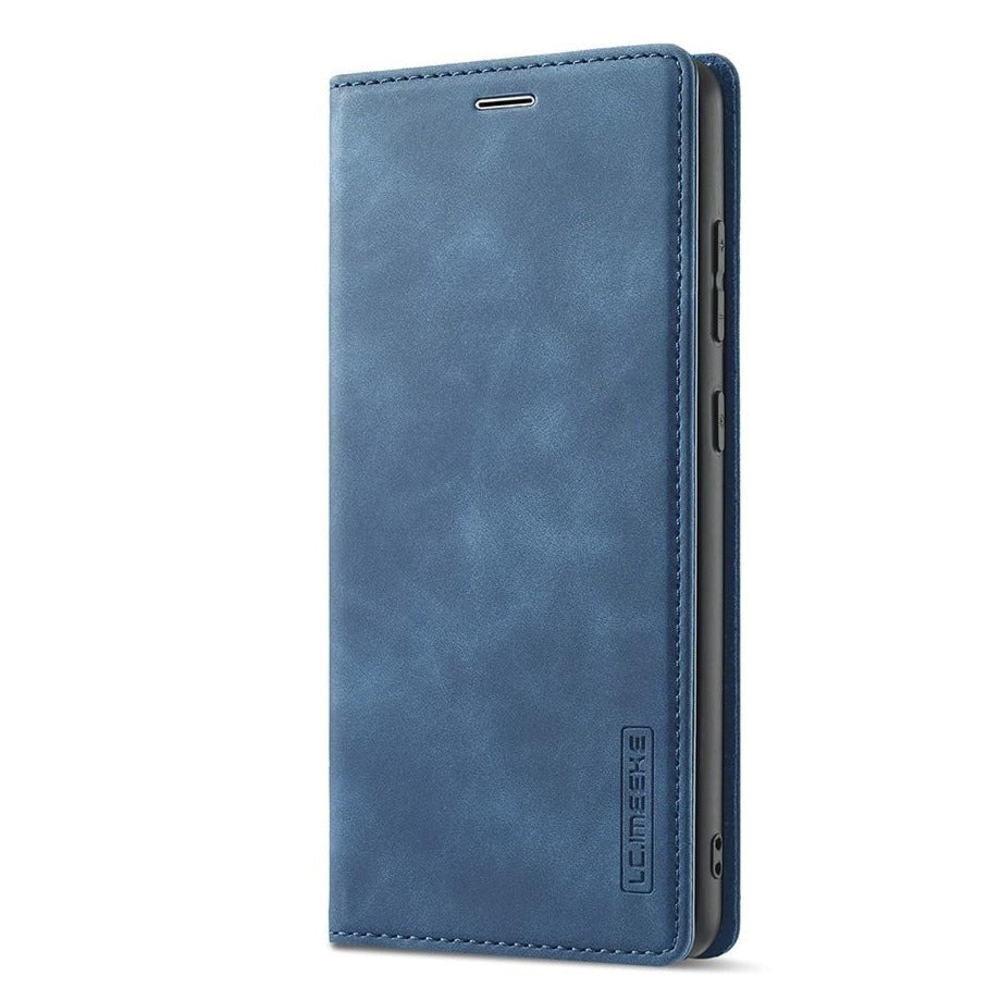 Samsung Galaxy A52s (5G) - A52 (4G - 5G) LC.IMEEKE Læder Cover m. Pung - Mørkeblå
