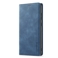 Samsung Galaxy A52s (5G) - A52 (4G - 5G) LC.IMEEKE Læder Cover m. Pung - Mørkeblå