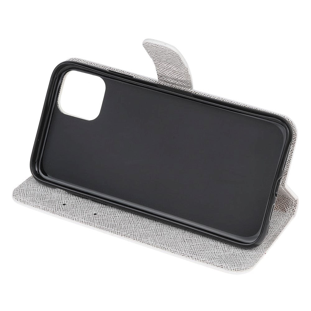 Samsung Galaxy A22 (5G) Læder Cover m. Pung - Fjer